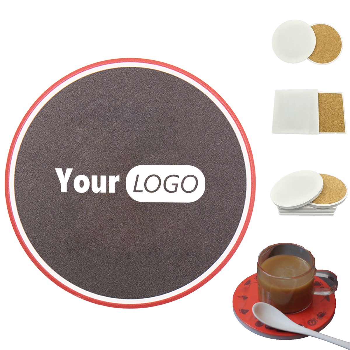 Absorbent Insulated Coaster 8