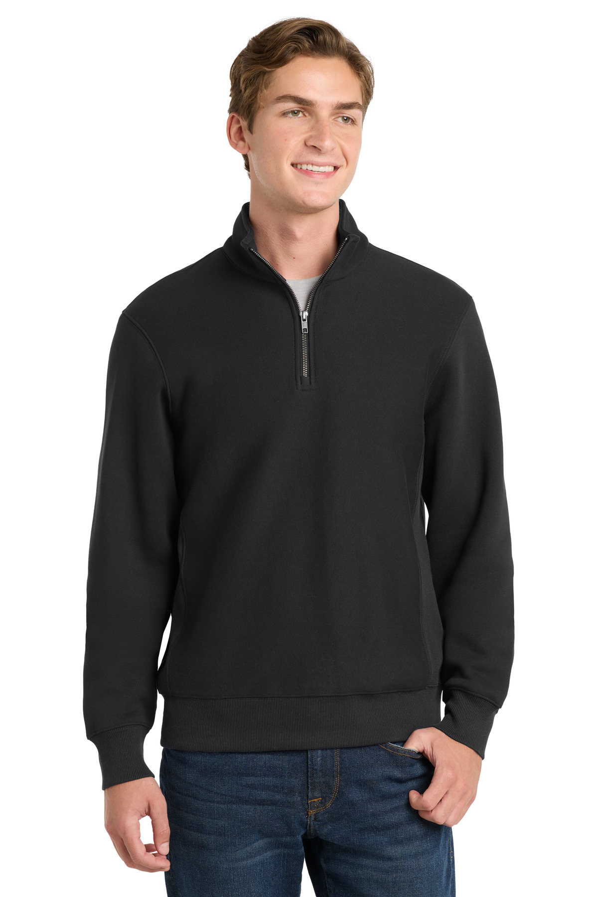 Sport-Tek Super Heavyweight 1/4-Zip Pullover Sweatshirt. ST283 17