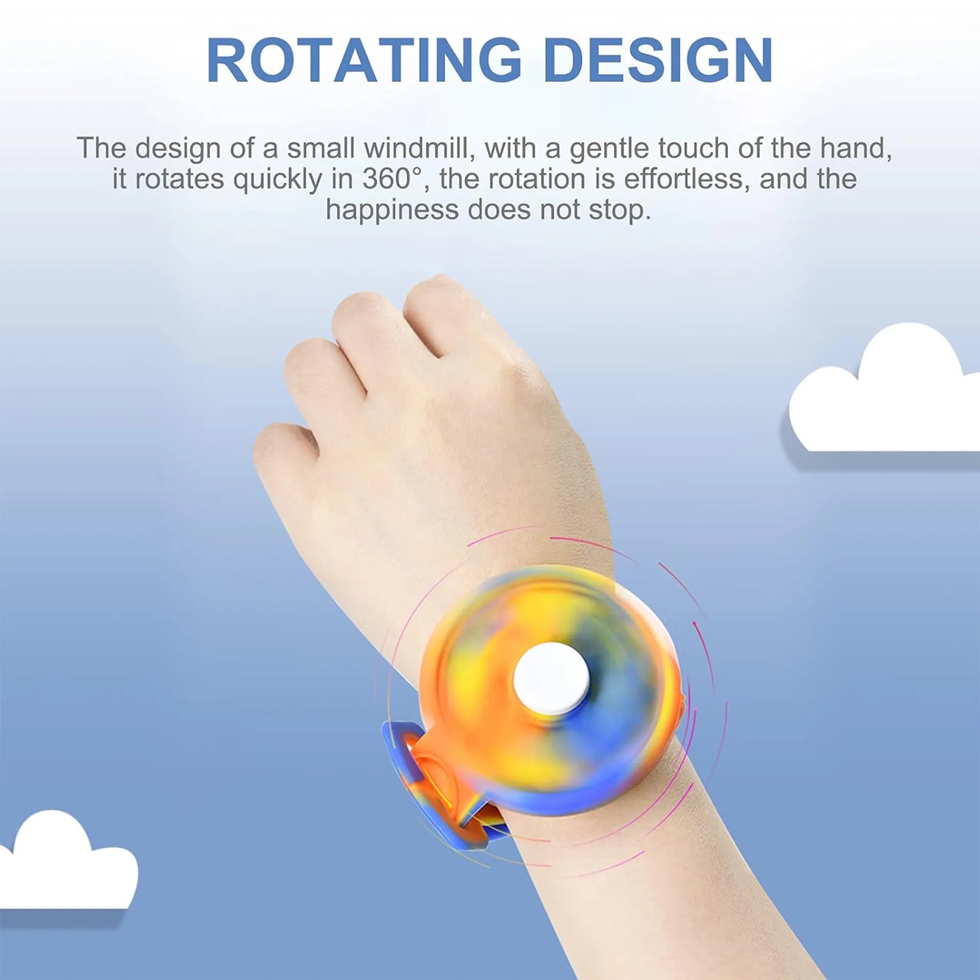Stress Relief Rotating Bubble Bracelet 13