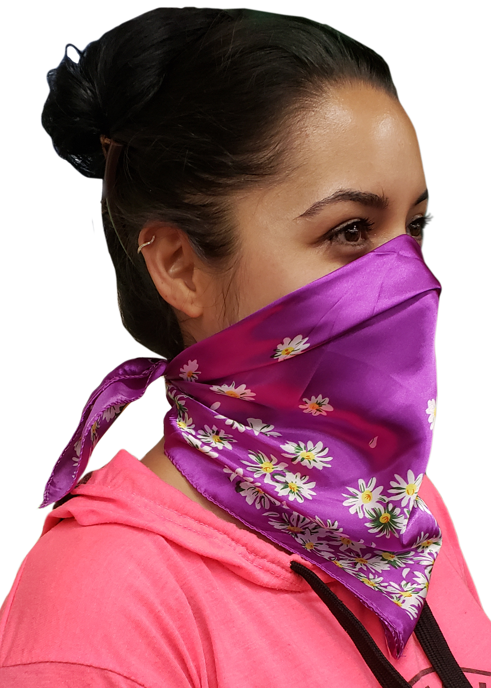19"x19" Silky Polyester Bandanna 2
