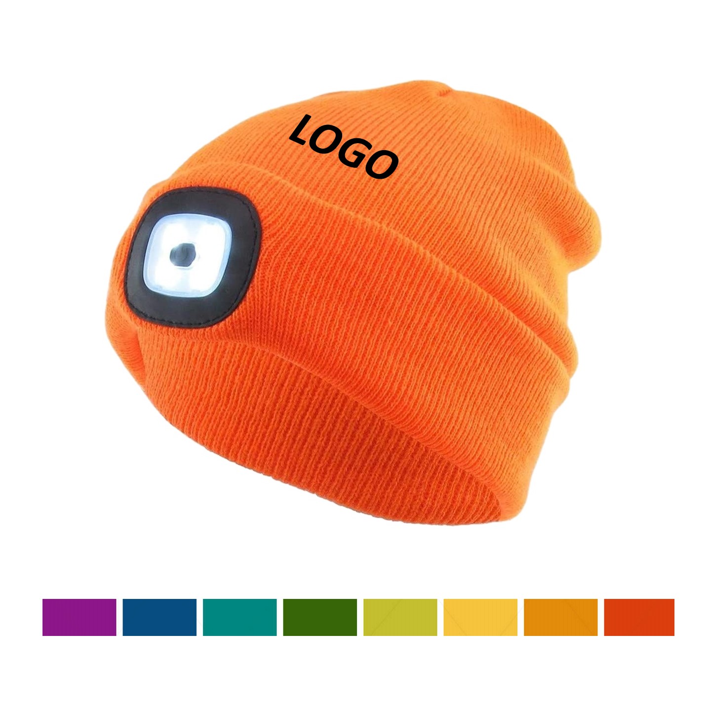 LED Light Knitted Beanie 2