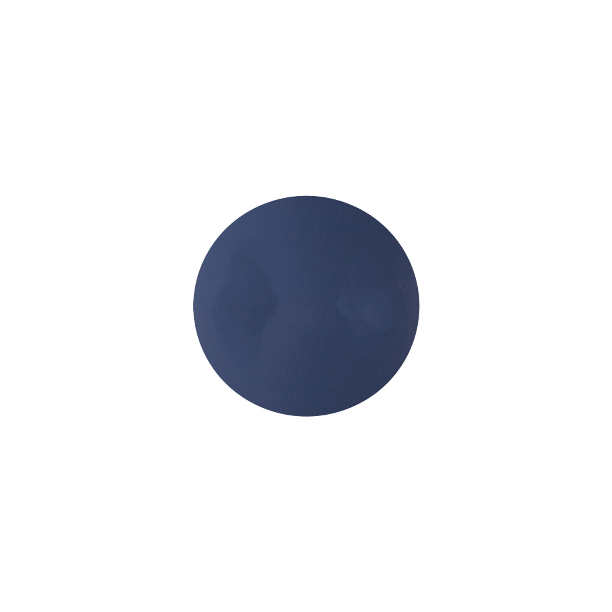 3" Navy Blue Round Silicone Coaster 2