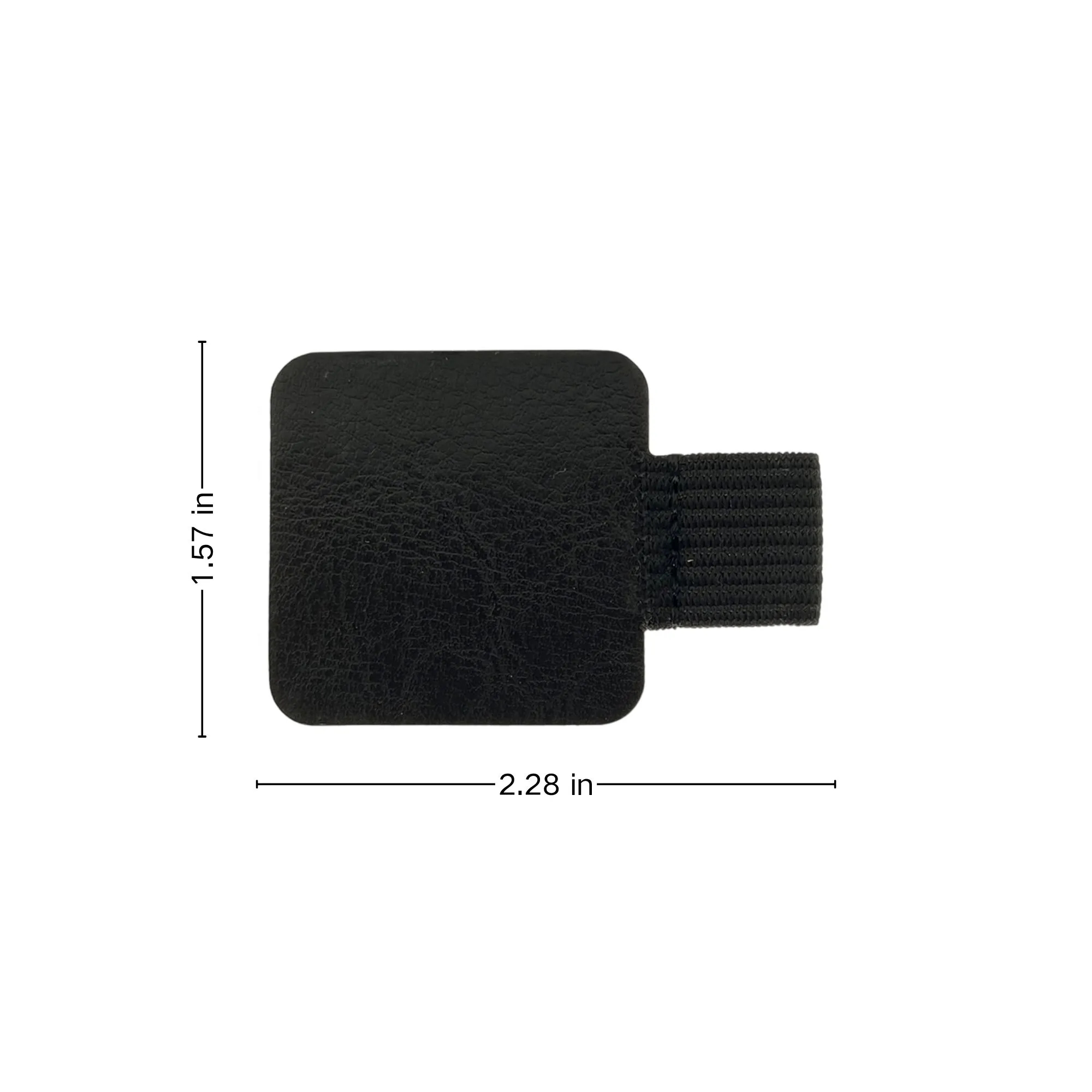 Leather Self-Adhesive Elastic Pen Holder 1