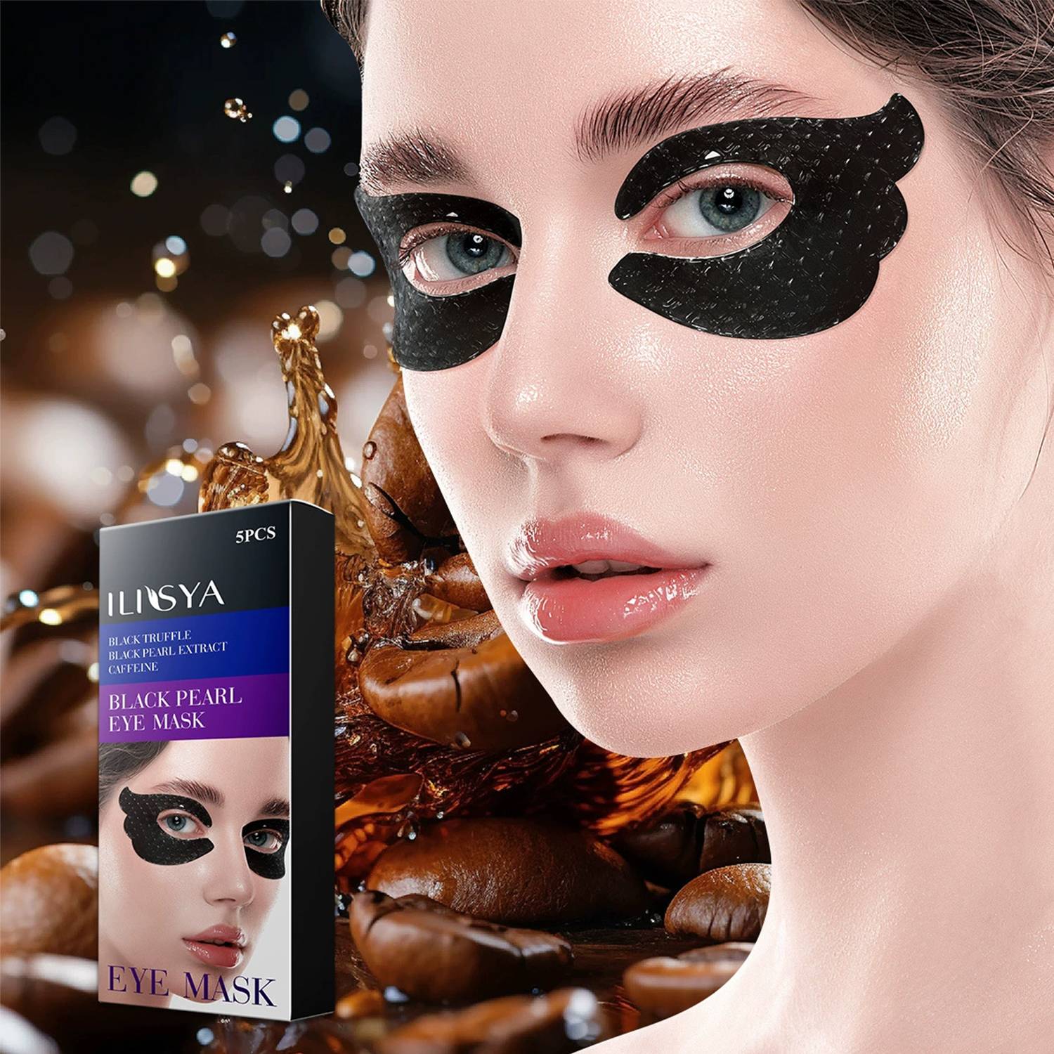 5 Packs Collagen Butterfly Shaped Eye Mask 5