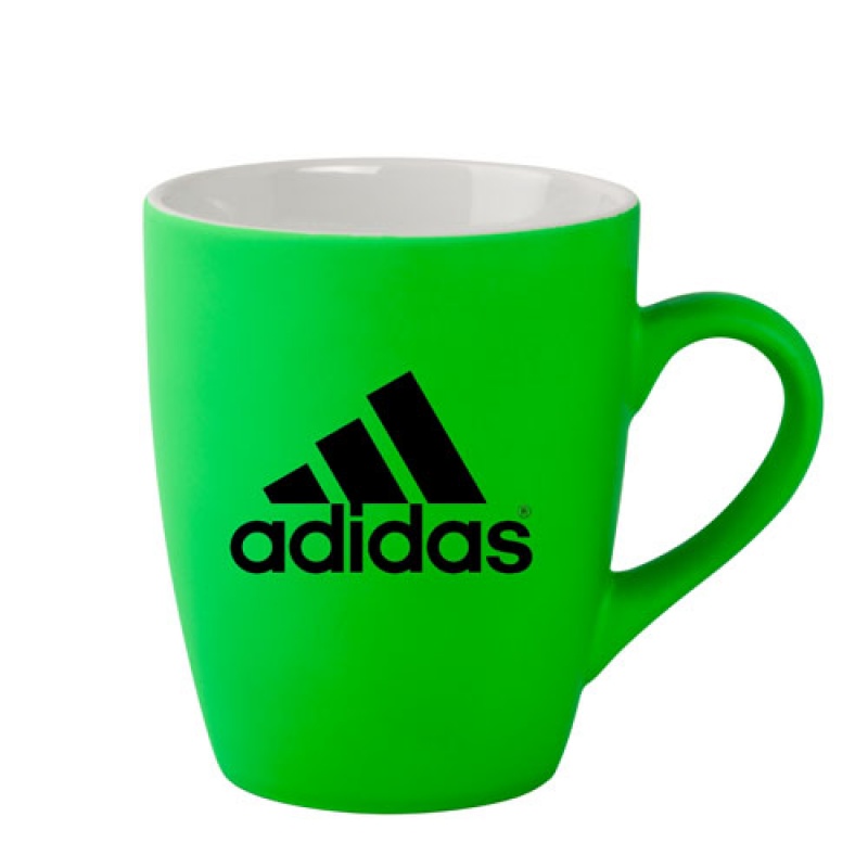 Neon Soft Touch 12oz Ceramic Mugs 3