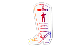 Cowboy Boot Vinyl Jar Opener 7
