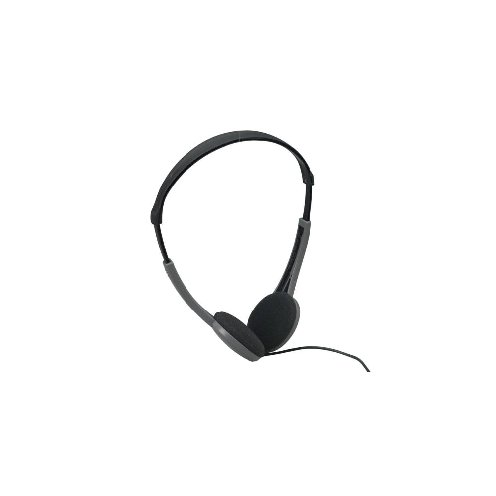 Lightweight Stereo Headphones - Black 1