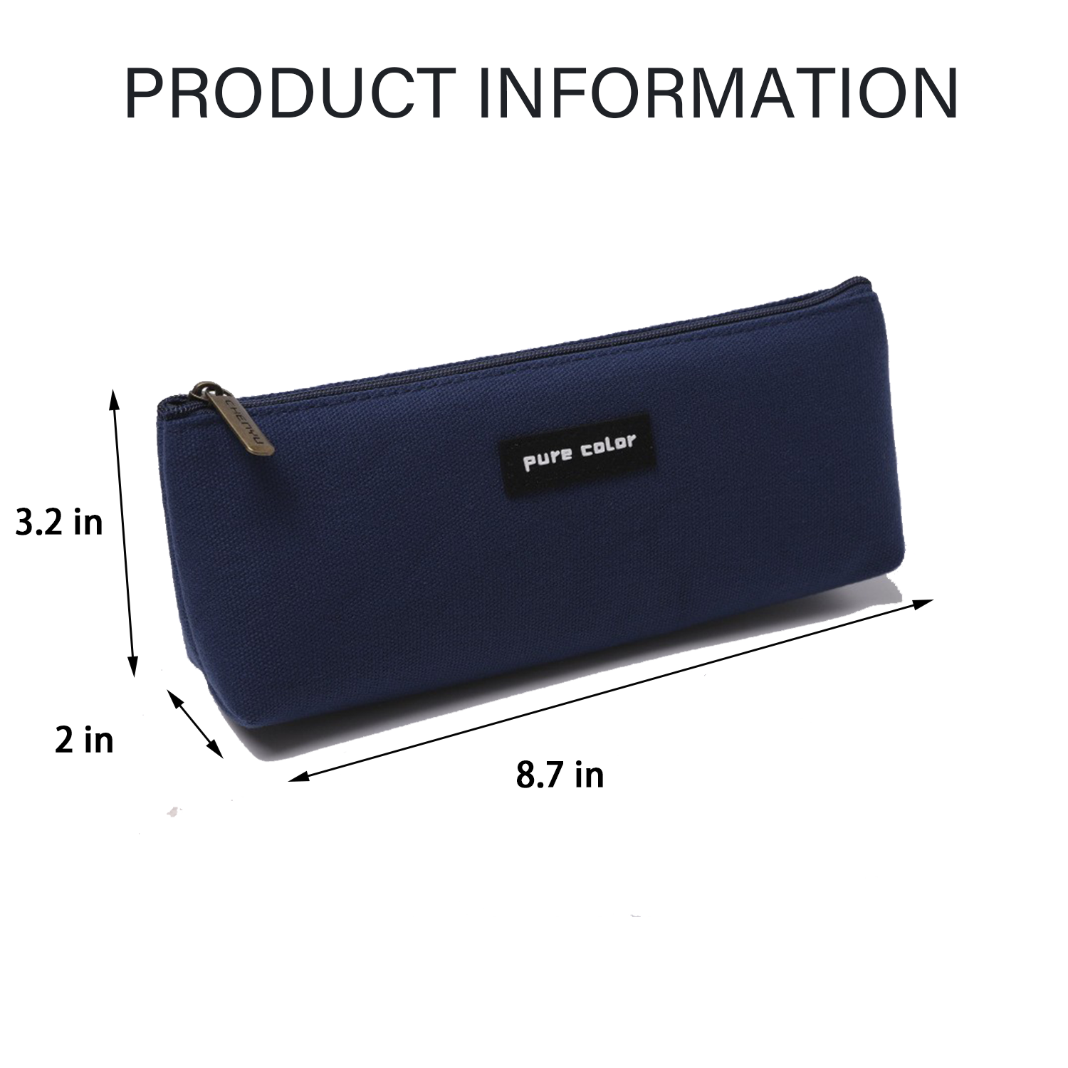 Canvas Pencil Case Bag 4