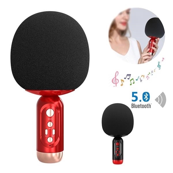 Portable Handheld Wireless Karaoke Microphone 2