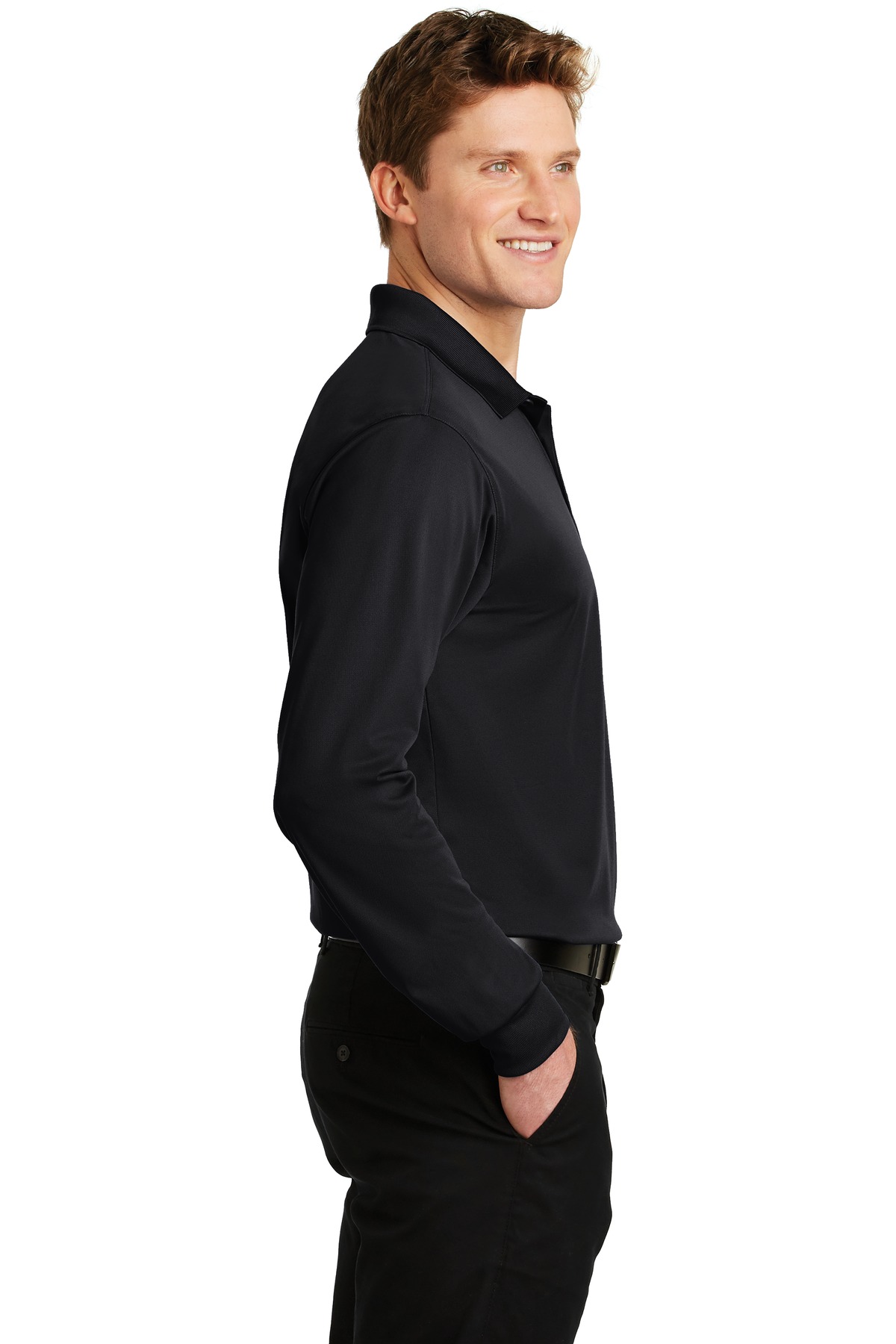 Long Sleeve Micropique Sport-Wick Polo
