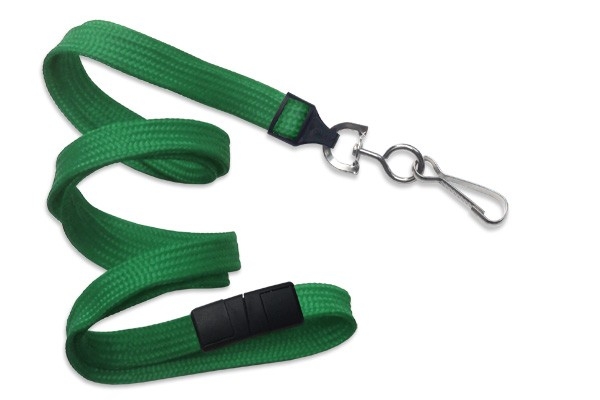 3/8" Bamboo Lanyard with Breakaway (Plastic J-Hook) 46