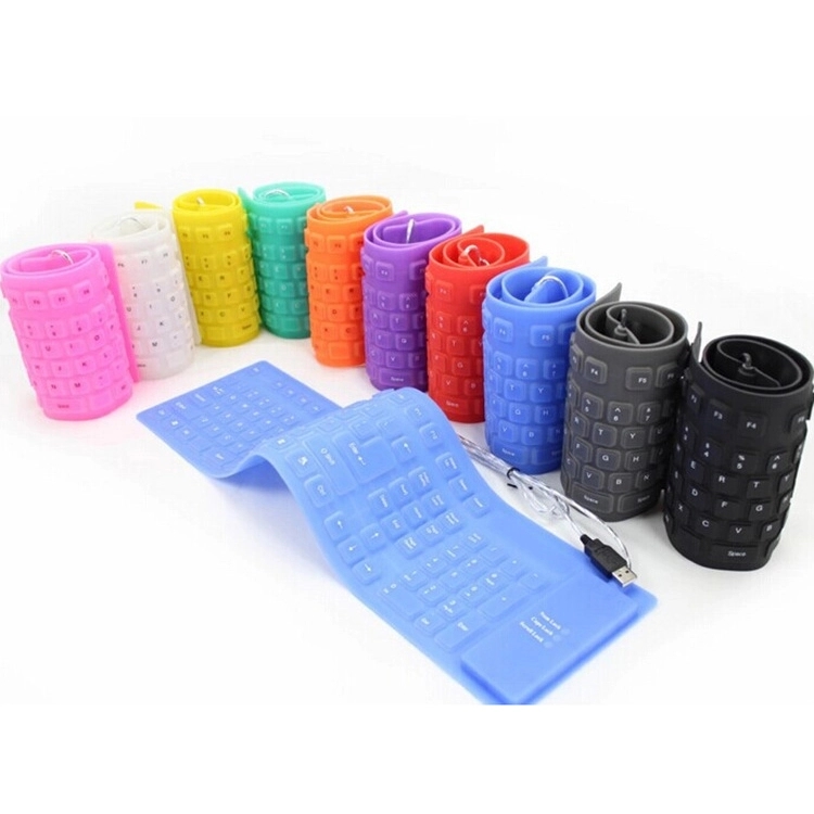 Foldable Silicone Keyboard USB Wired 2