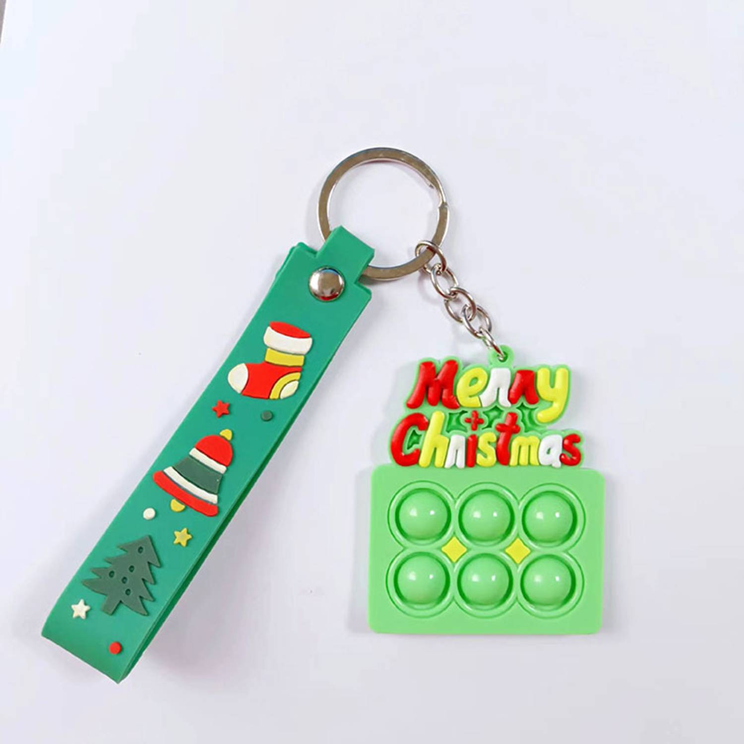 Christmas Stress Relief Toy Keychain 7