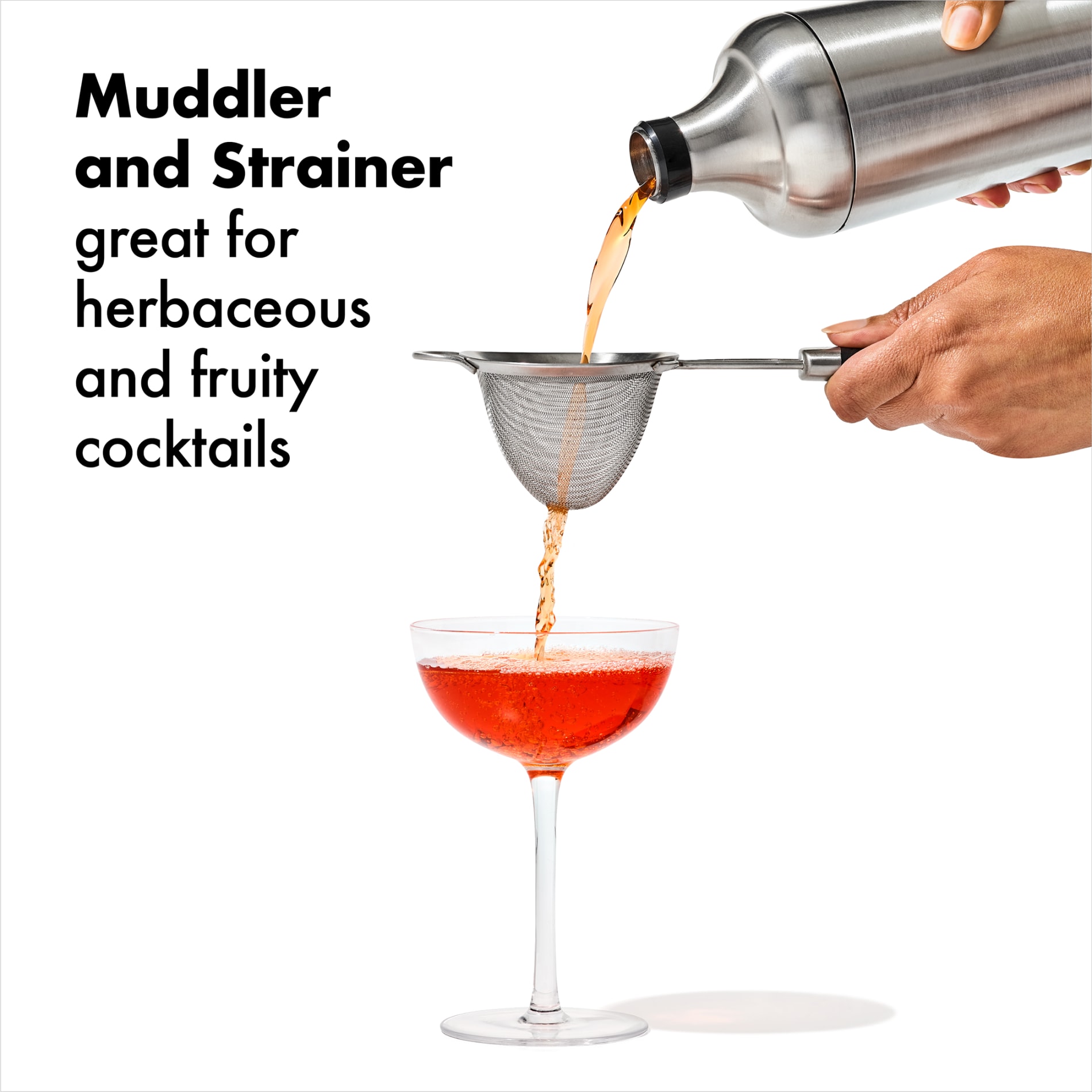 OXO Steel 6-piece Barware Set 7