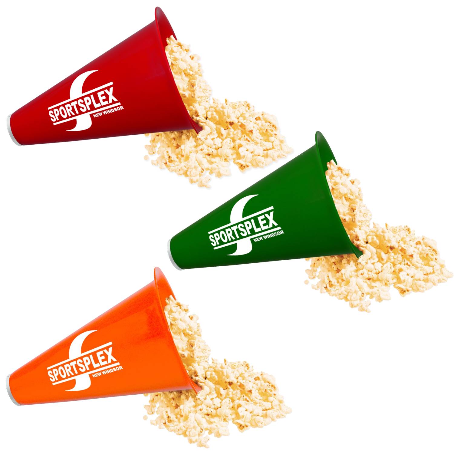 Megaphone and Popcorn Holder, 24oz. 8