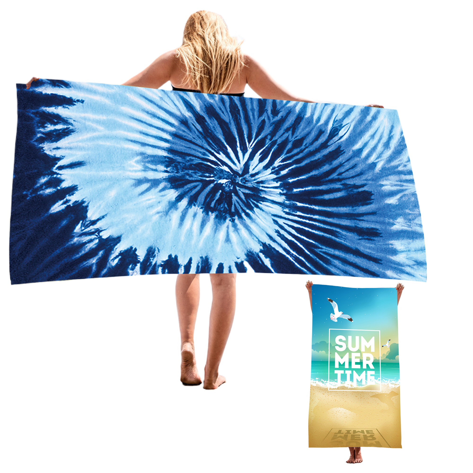 Bright Polyester Holiday Towel 1