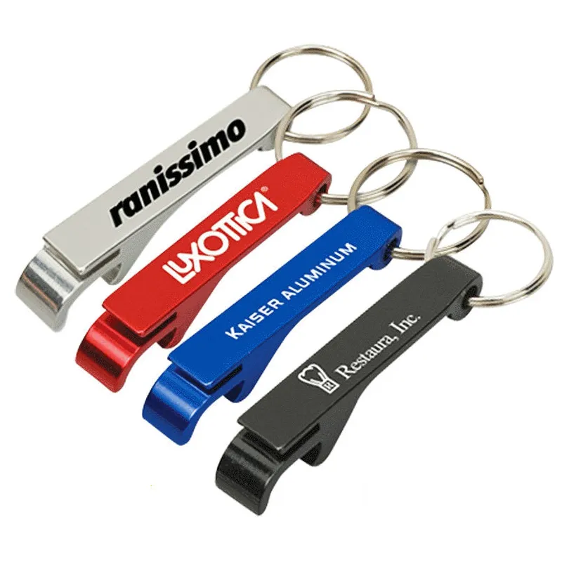 Aluminum Bottle Opener with Key Ring 1