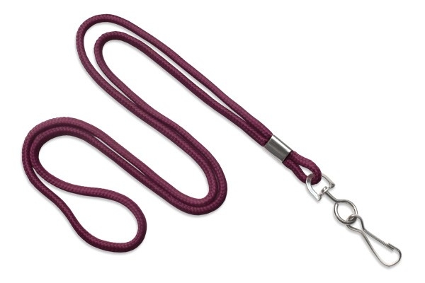 1/8" Blank Round Braid Lanyard (J-Hook) 14