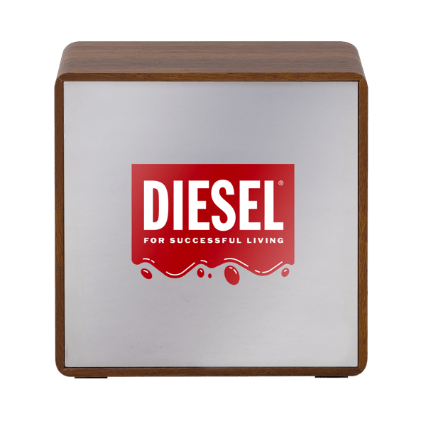 Orbit Wood Grain Mirror Light-Up Speaker 29