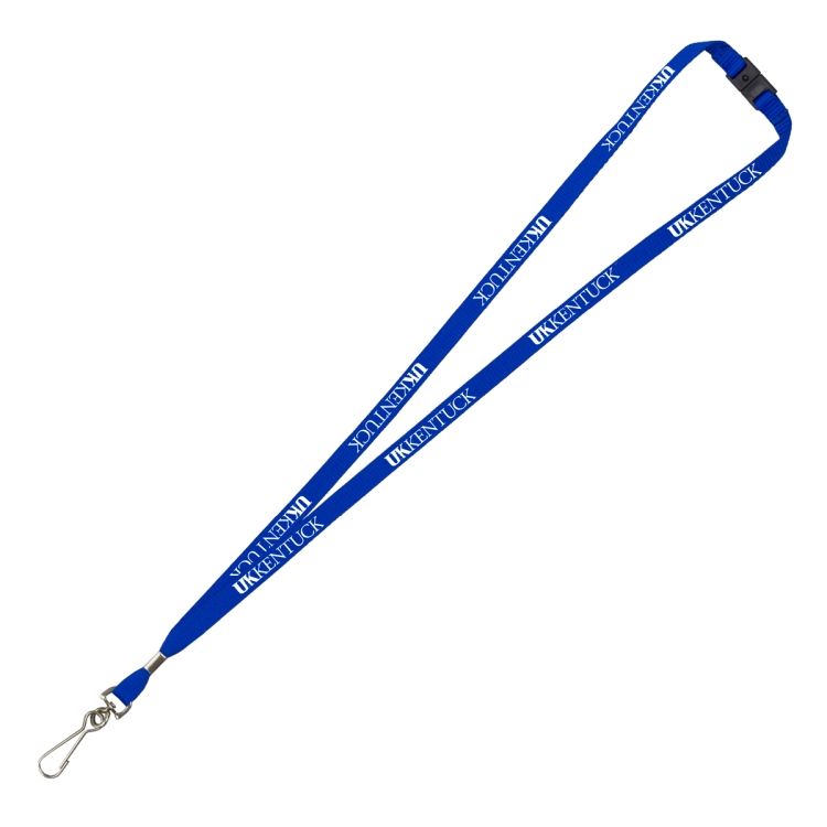 "AUBURN" 3/8" Overseas Silkscreen Lanyard (Overseas Production 8-10 Weeks) 65