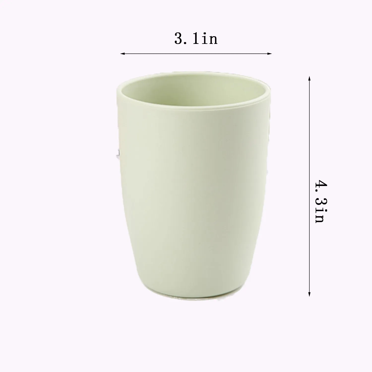 Creative Plastic Couple Toothbrush Wash Cup 5