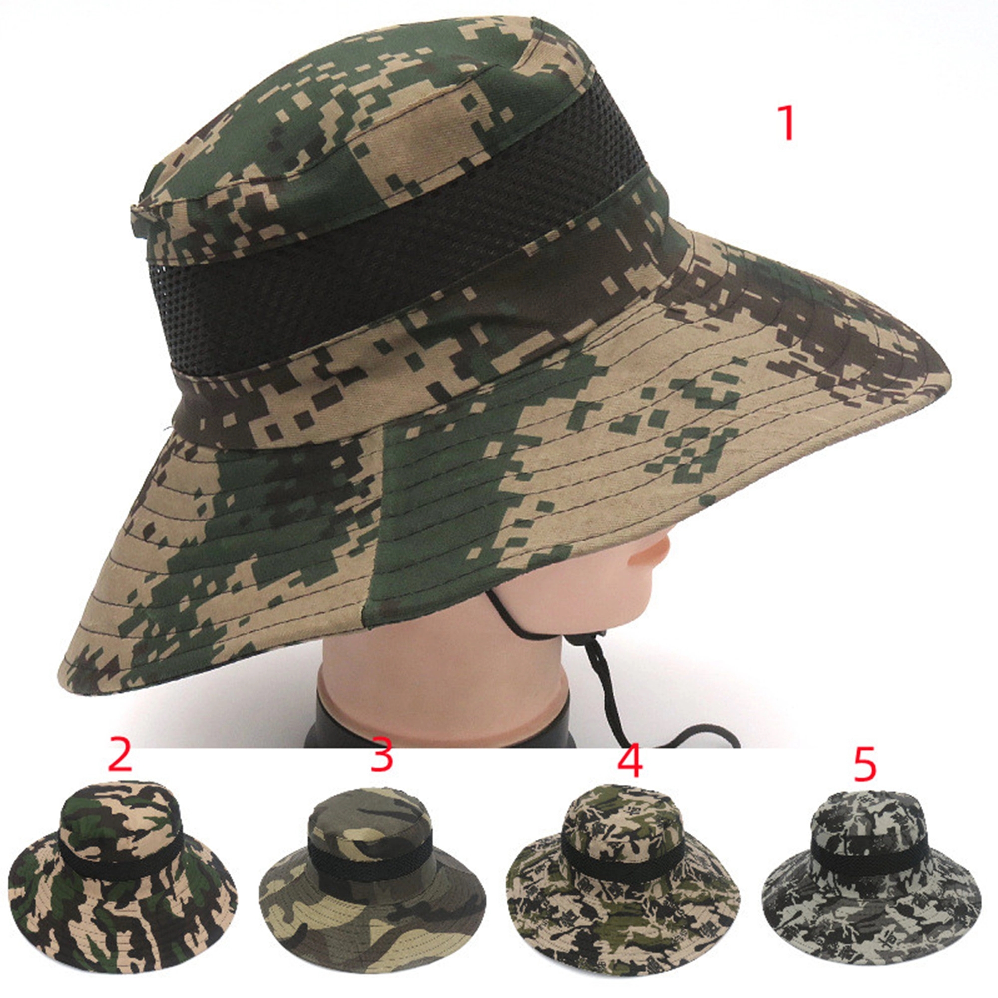 Camo Bucket Hat 2