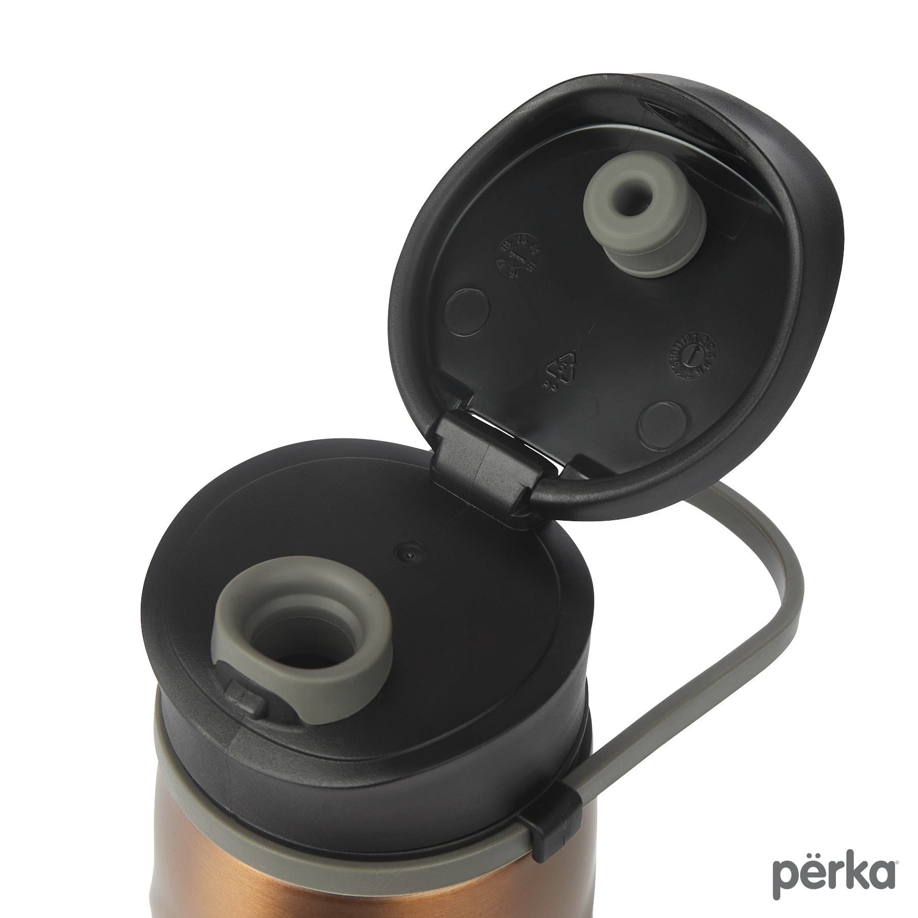 Perka® Tristan 34 oz./1L Single Wall Stainless Steel Sport Bottle 38