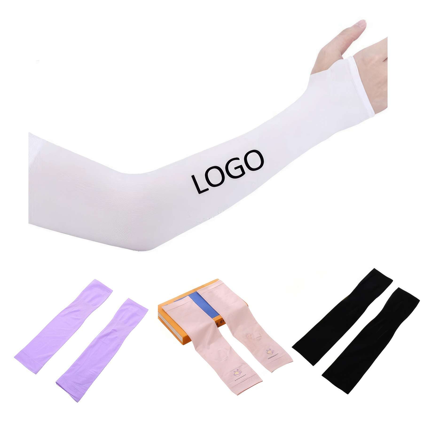 Sun/UV Protection Cooling Sleeves with Thumb Hole 2