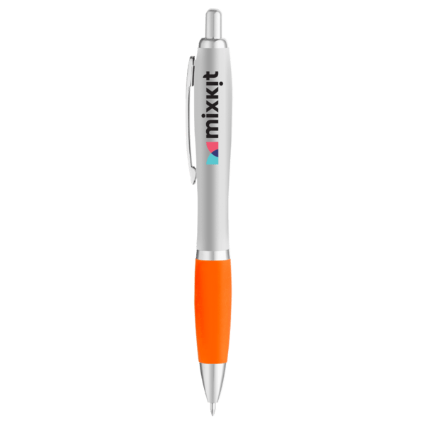 Curvaceous Matte Silver Ballpoint 62
