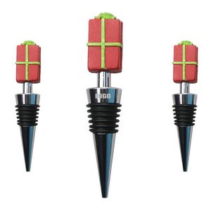 Stylish Gift Box Design Wine Cork Bottle Stopper 12