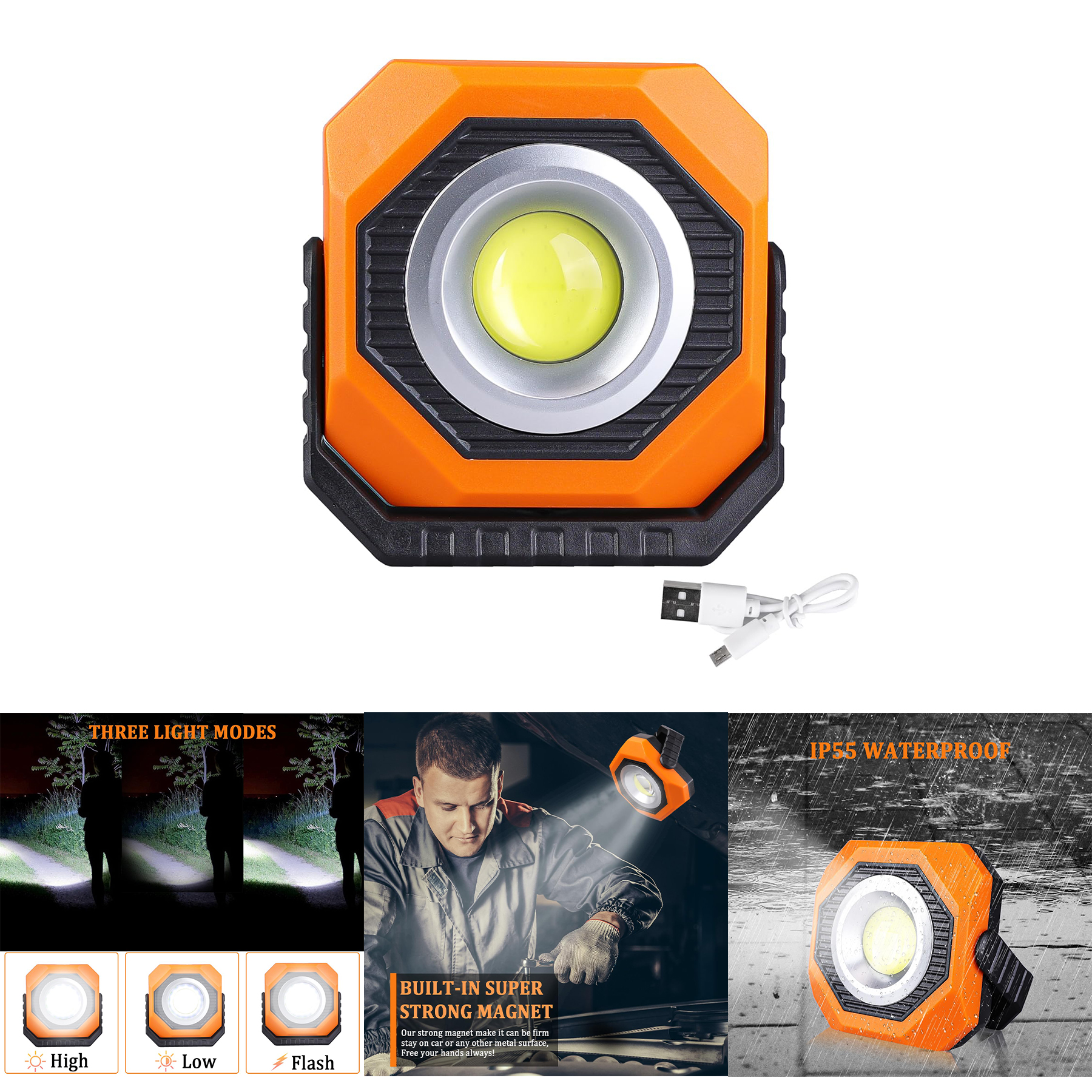 Solar Charging Working Lamp 2