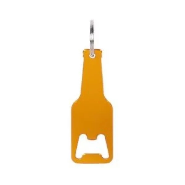 Bottle Shaped Metallic Opener with Key Chain 7