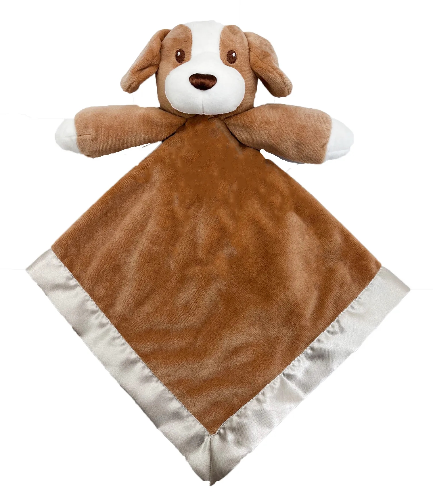 Brown Puppy Baby Blanket