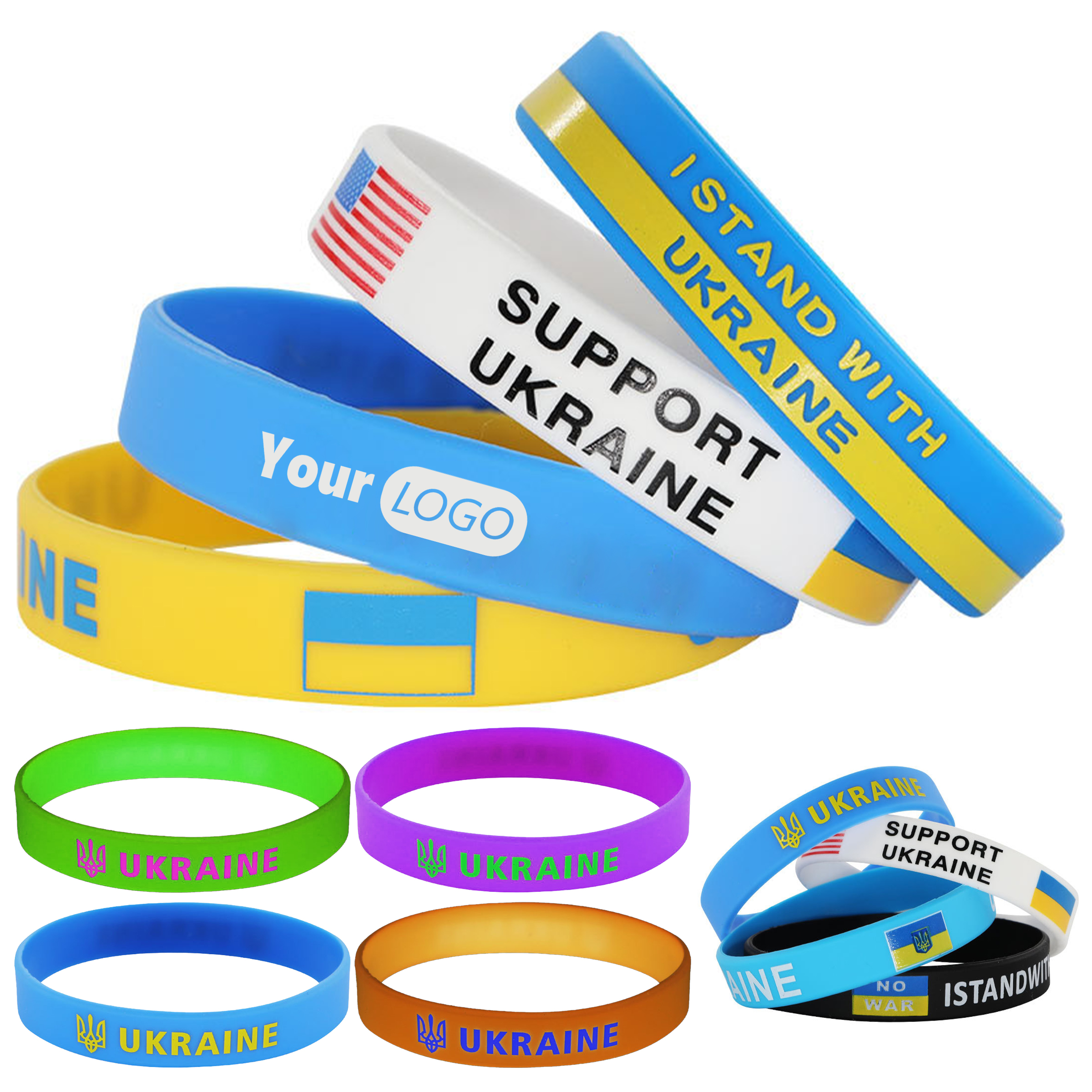 Silicone Radiant Glow In The Dark Silicone Bracelet For Nighttime Fun 2