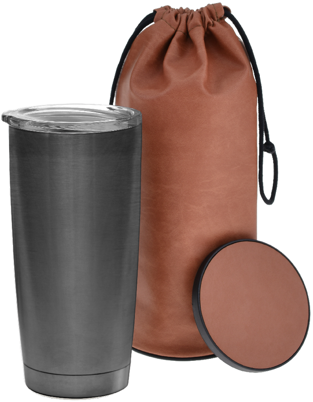 20 oz. Lasered Infinity Tumbler and Coaster Set 8