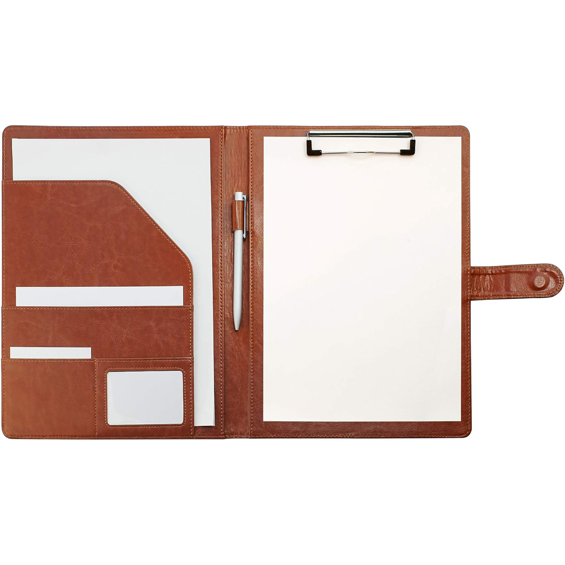 Faux Leather Storage Clipboard 2