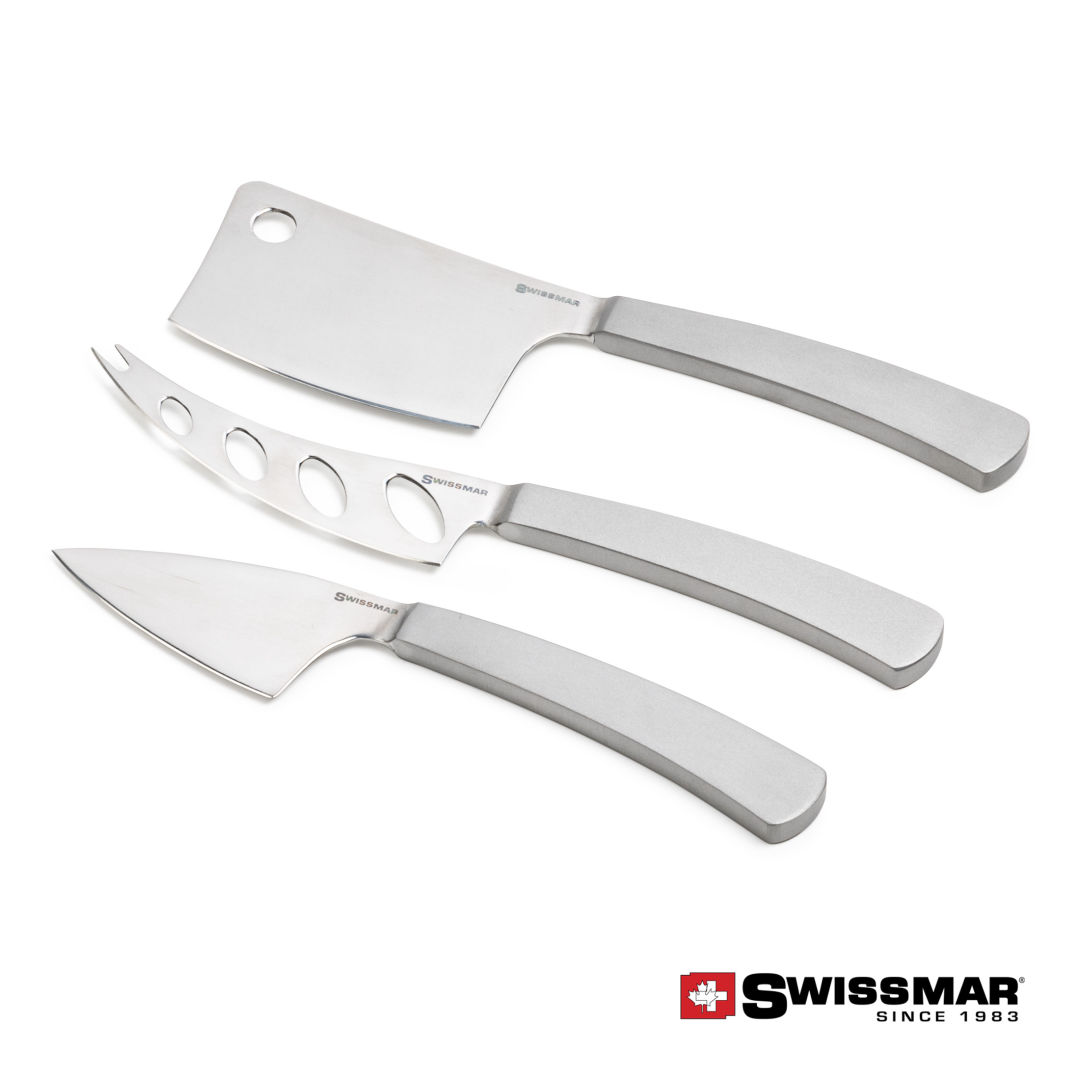 Swissmar® Barcelona 3 Pc Cheese Knife Set 5