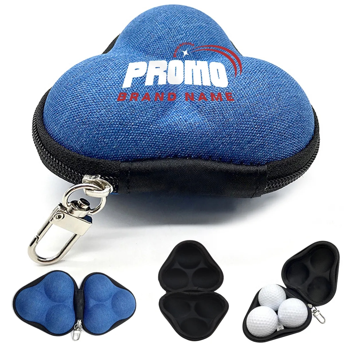 Golf Ball Storage Bag Sports Compact Sports Holder Carry Bag 4