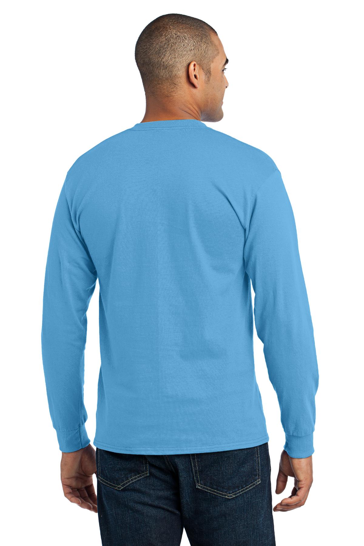Port & Co Long Sleeve Core Blend Tee. PC55LS 15