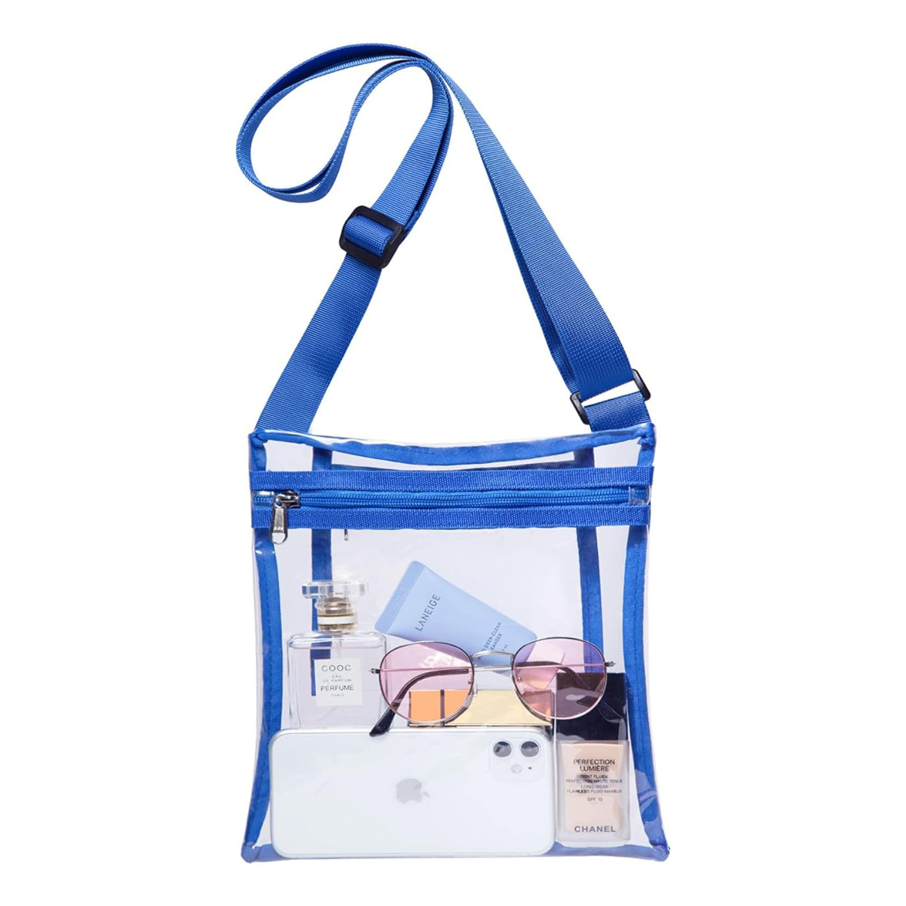 Stadium Approved Clear Crossbody Purse Bag 5
