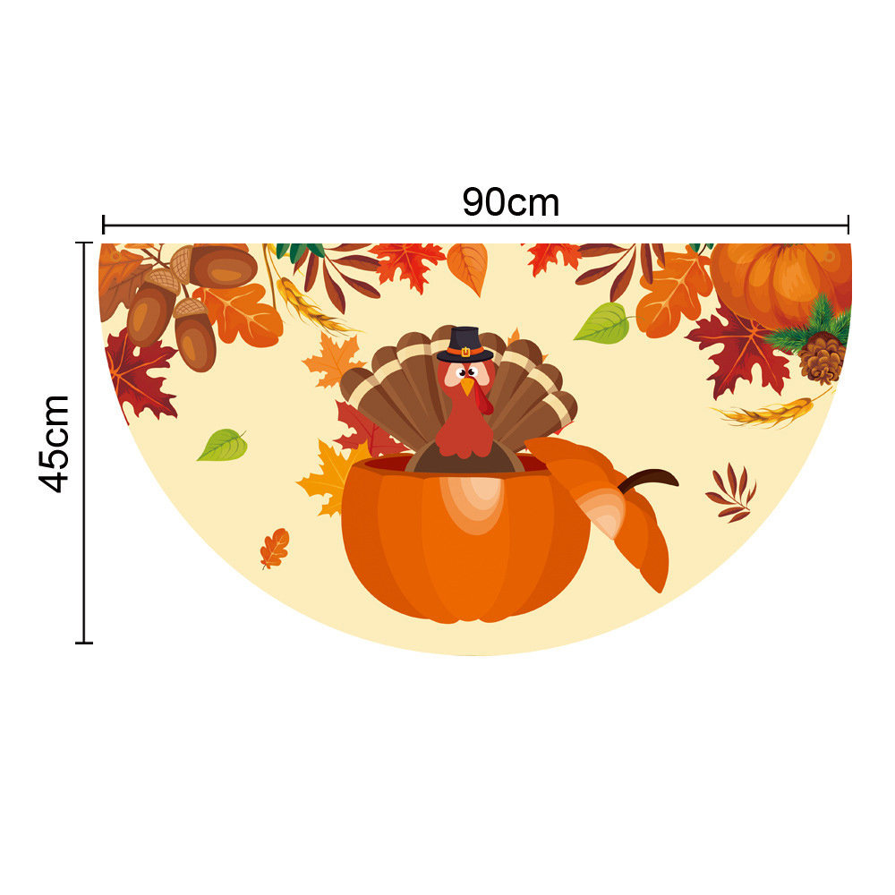 90x45CM Thanksgiving Fan Flag 3