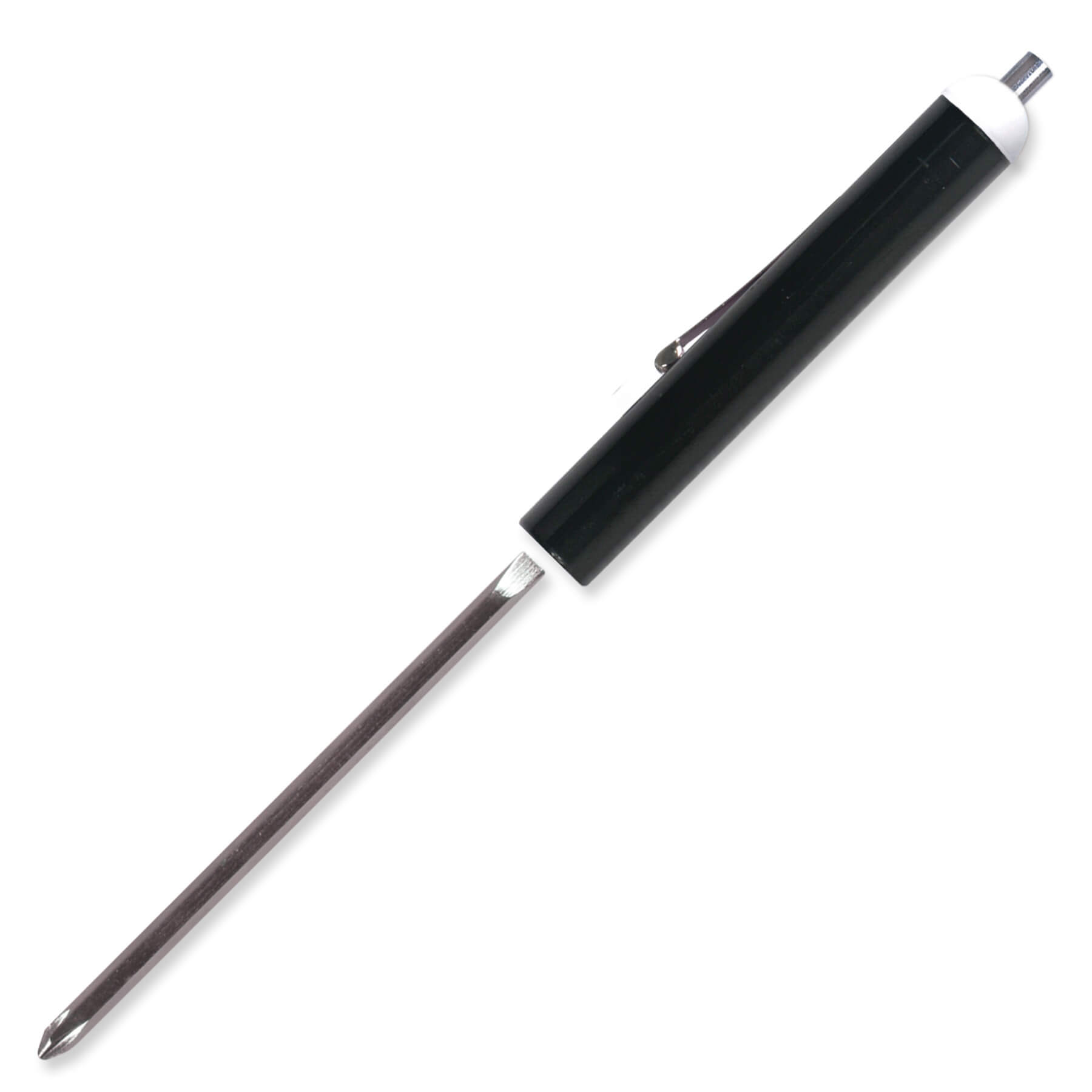 Pocket Screwdriver Reversible Flat Blade + Magnet Top 6