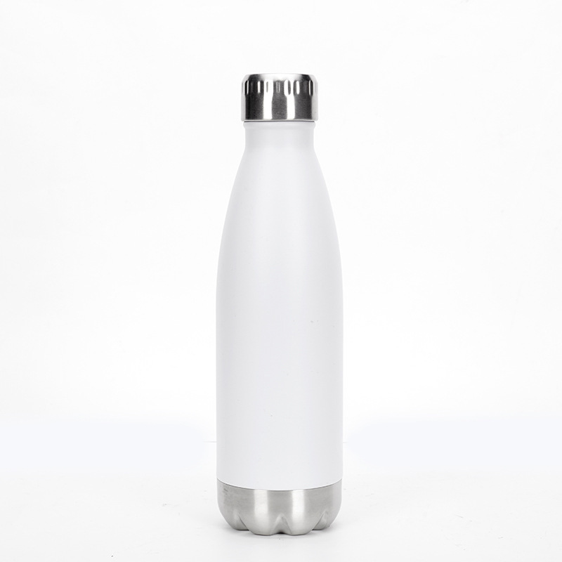 Stainless Steel Coke Vacuum Insulated Water Bottle 17oz 10