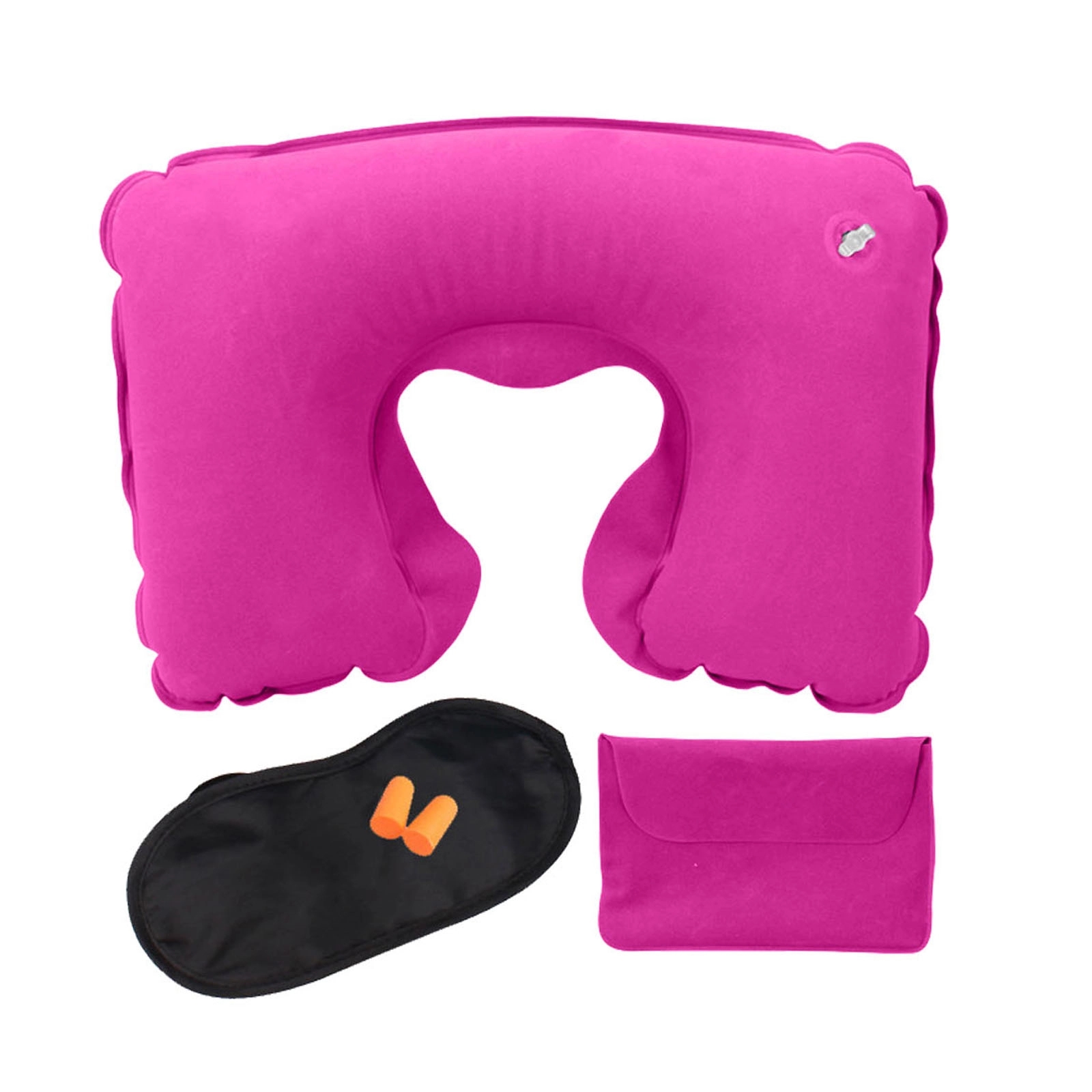 U-Shaped Portable Inflatable Travel Neck Pillow 3
