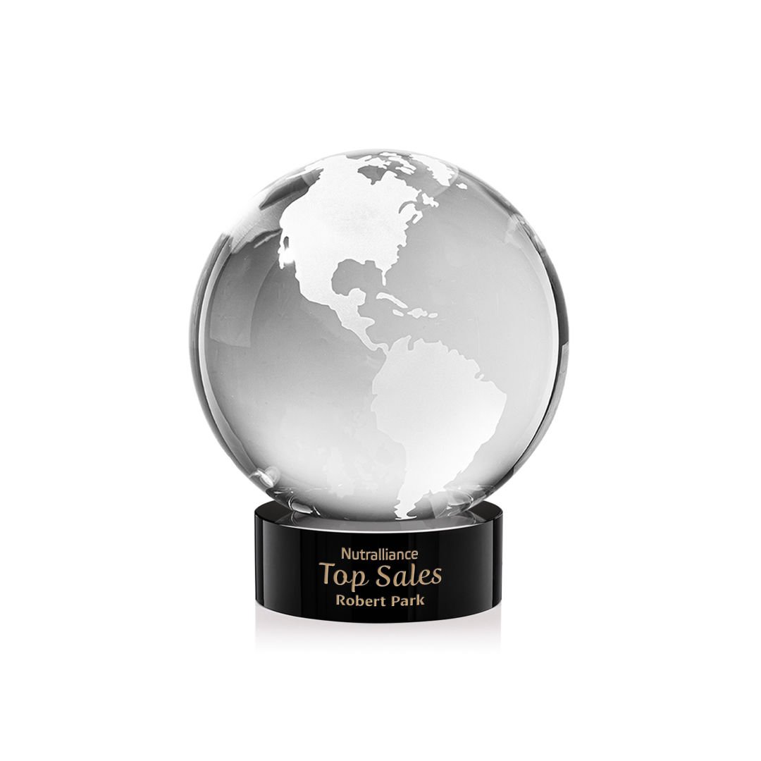 Globe Award on Stanrich Base - Black 14