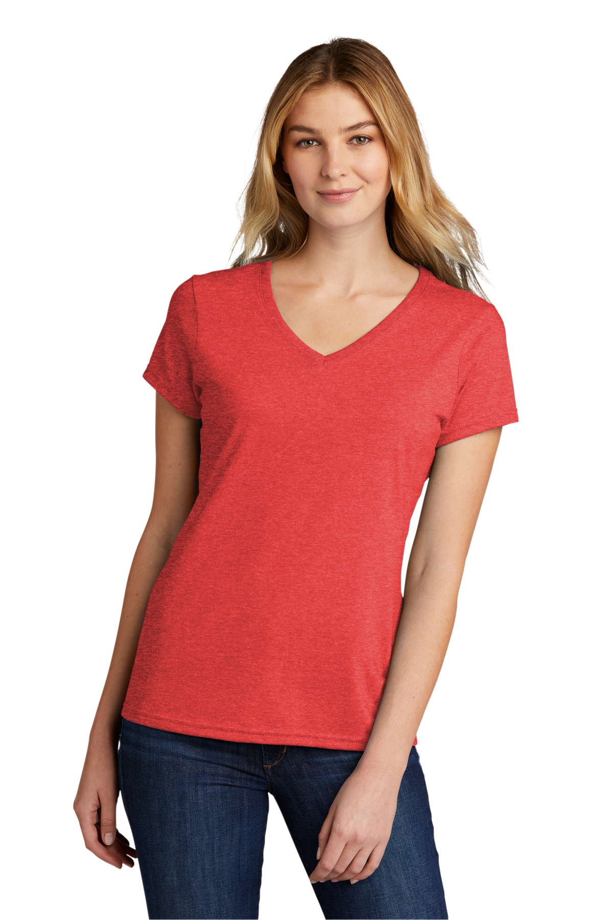 Port & Company® Women's Tri-Blend V-Neck Tee 46