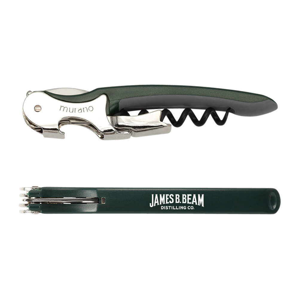 Murano Soft-Touch Italian Two-Step Waiters Corkscrew 14
