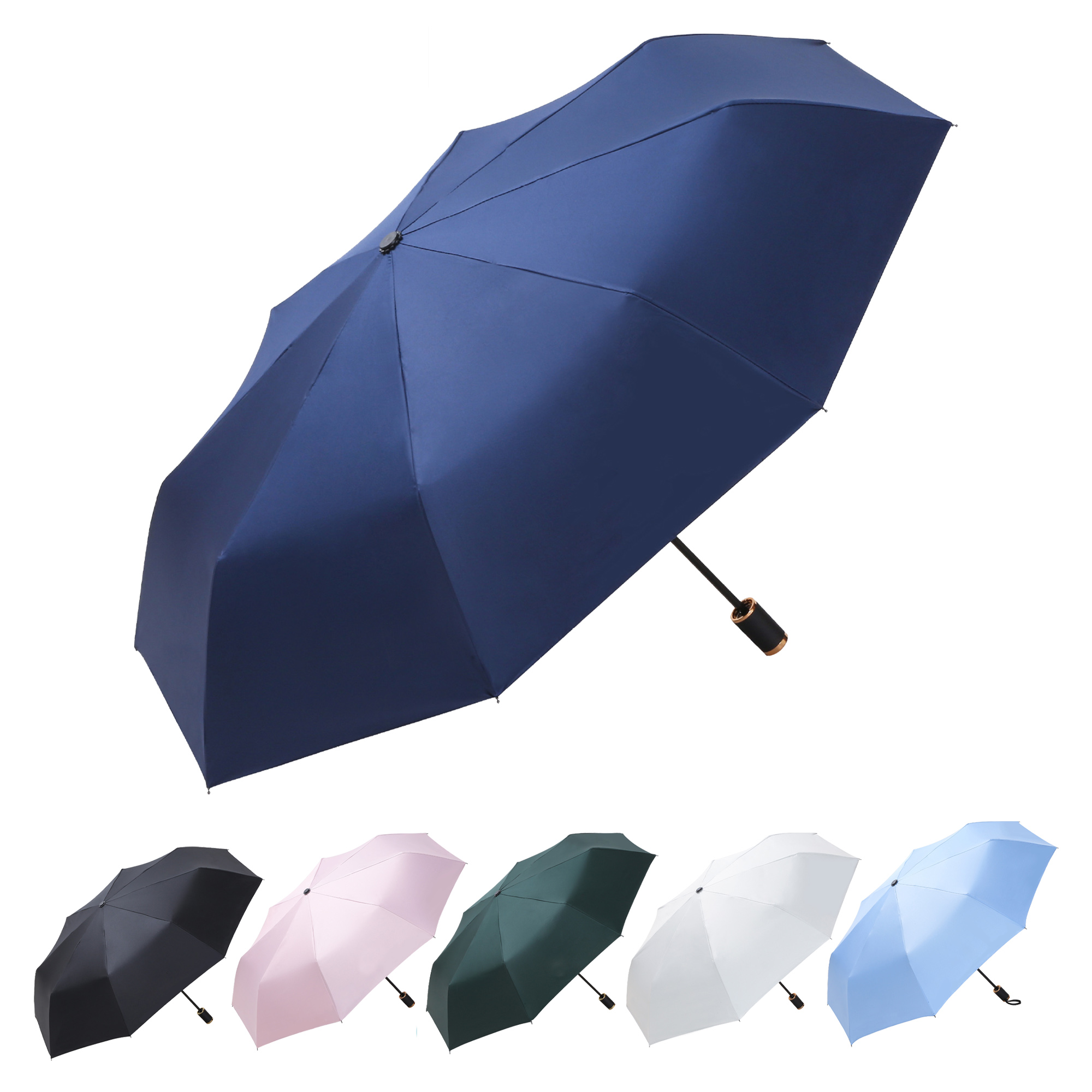 Custom Vinyl Sun Umbrella Triple Folding Sun Umbrella 1