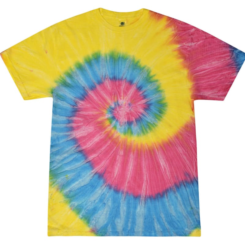 Tie-Dye 5.4 Oz., 100% Cotton Tie-Dyed T-Shirt 47