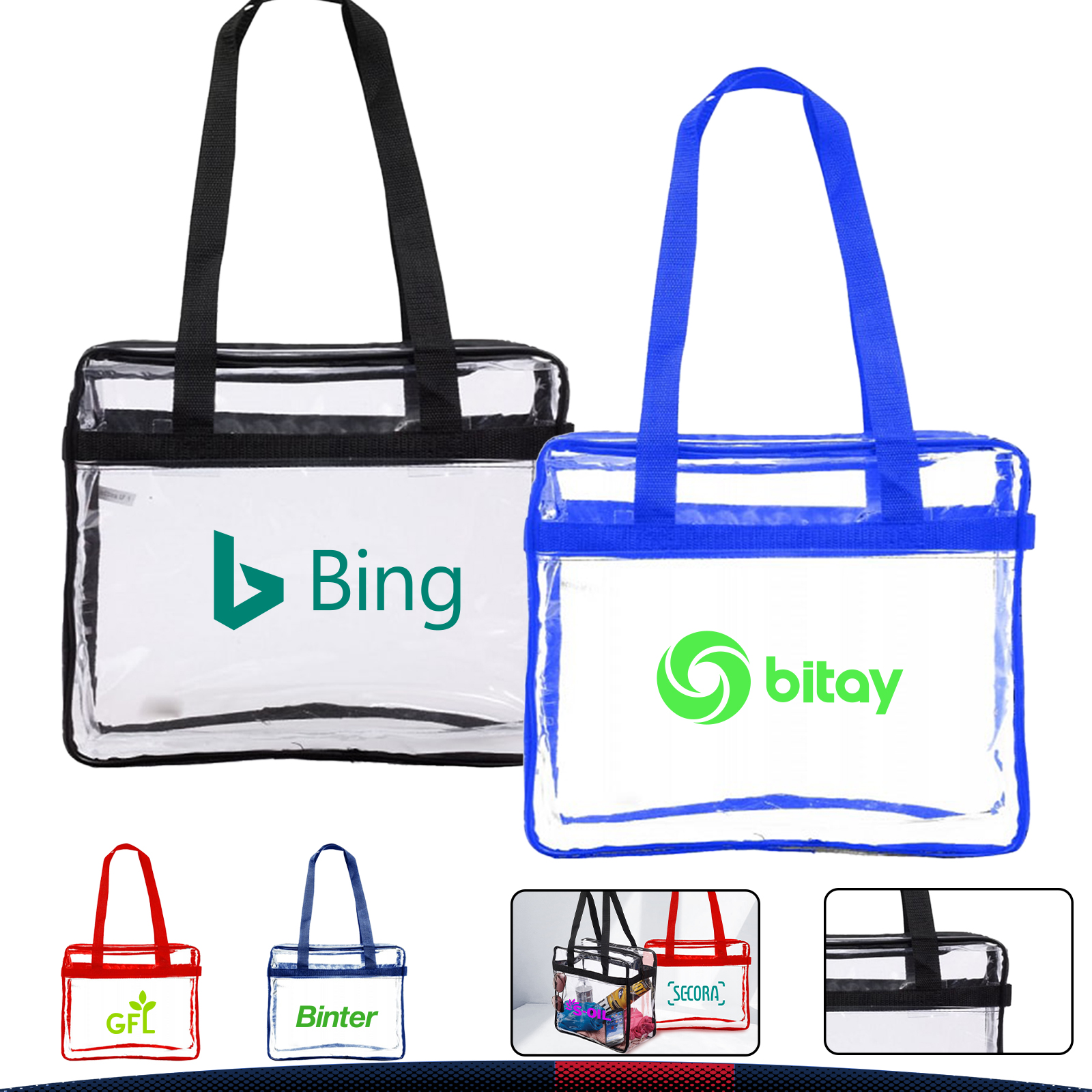 Oplate Clear Tote Bag 6